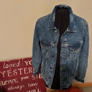 Adam Levine jean jacket sz M